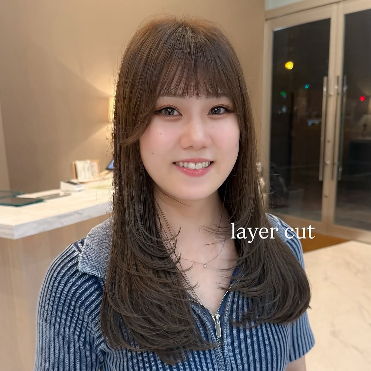 【U style collection🌟】
透明感イルミナカラー×トレンドレイヤーカット💇‍♀️☁️🩵

✂️stylist @uhair_saki 
🏠salon @uhair_chiyodabashi 

📍UHair千代田橋店
名古屋市千種区千代田橋2丁目1-1アピタ千代田橋店駐車場敷地内(オレンジガーデン)
TEL：052-726-3391
https://beauty.hotpepper.jp/slnH000694788/

#レイヤー 
#レイヤーカット
#イルミナカラー
#透明感カラー
#uhair
#名古屋美容室
#千種区美容室
#千代田橋