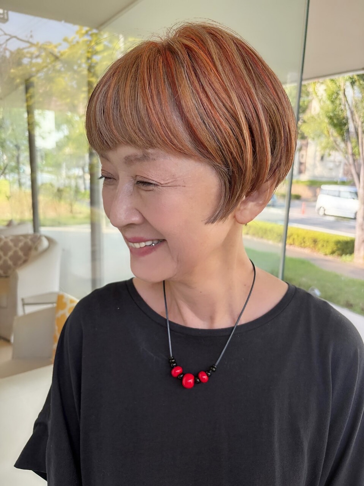 【U style collection🌟】
ちょっと差がつく🧡🩷大人のブレンドデザインカラー🎶

stylist 羽生奈緒子　@uhair_hanyu_ 
colorlist  本間良　@ryo_color__ 

📍UHair大高店 @uhairodaka 
名古屋市緑区南大高3-705
TEL：052-626-1011
https://beauty.hotpepper.jp/slnH000370602/

#似合わせカット 
#カラー
#ボブ
#ハイライト
#緑区美容室
#名古屋美容室 
#南大高美容室