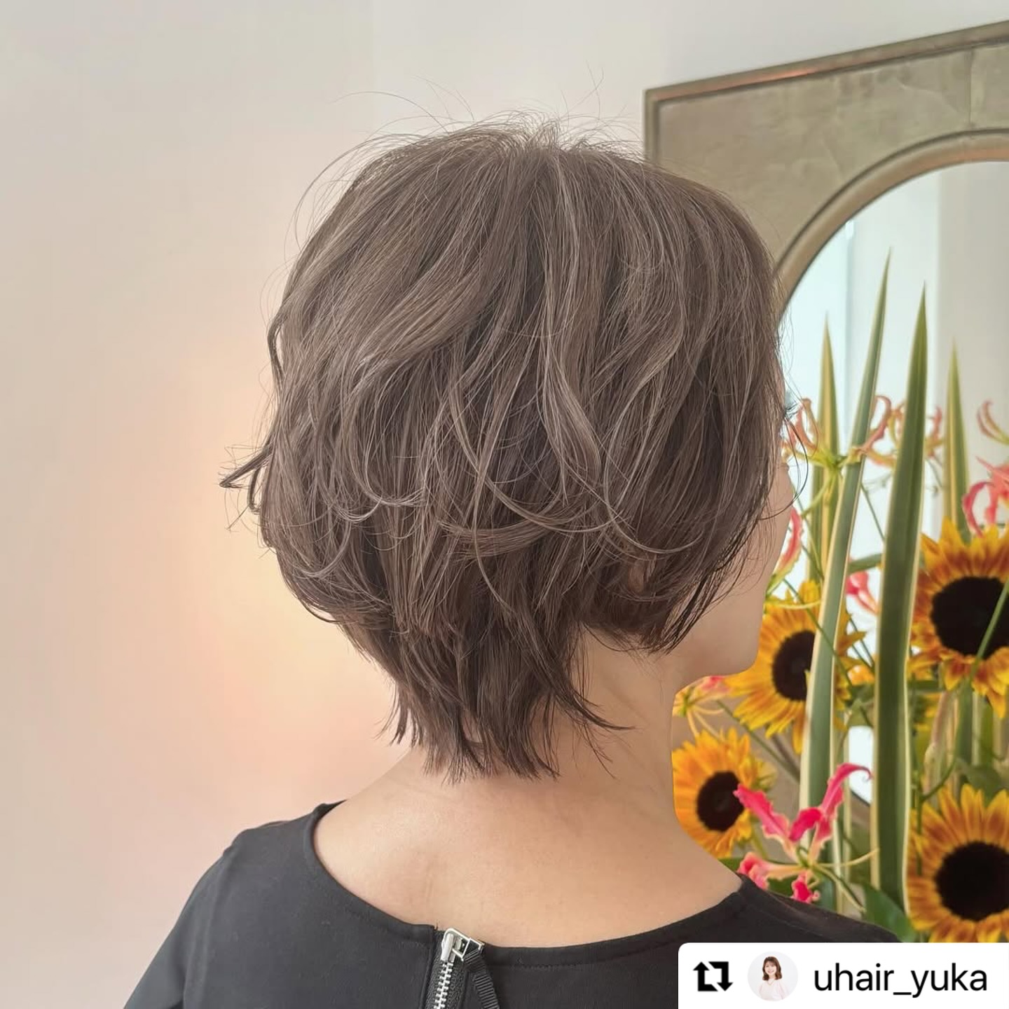 【U style collection🌟】
ボブウルフ×透明感ハイライト🩵🤍

✂️stylist @uhair_yuka 
📍salon @u_hair_motoyama 

U Hair本山店
名古屋市千種区猫が洞通5-30
☎︎052-781-2821

#ボブウルフ
#ボブ
#ウルフ
#大人女性
#ハイライト
#似合わせ 
#uhair
#名古屋美容室
#千種美容室
#本山美容院