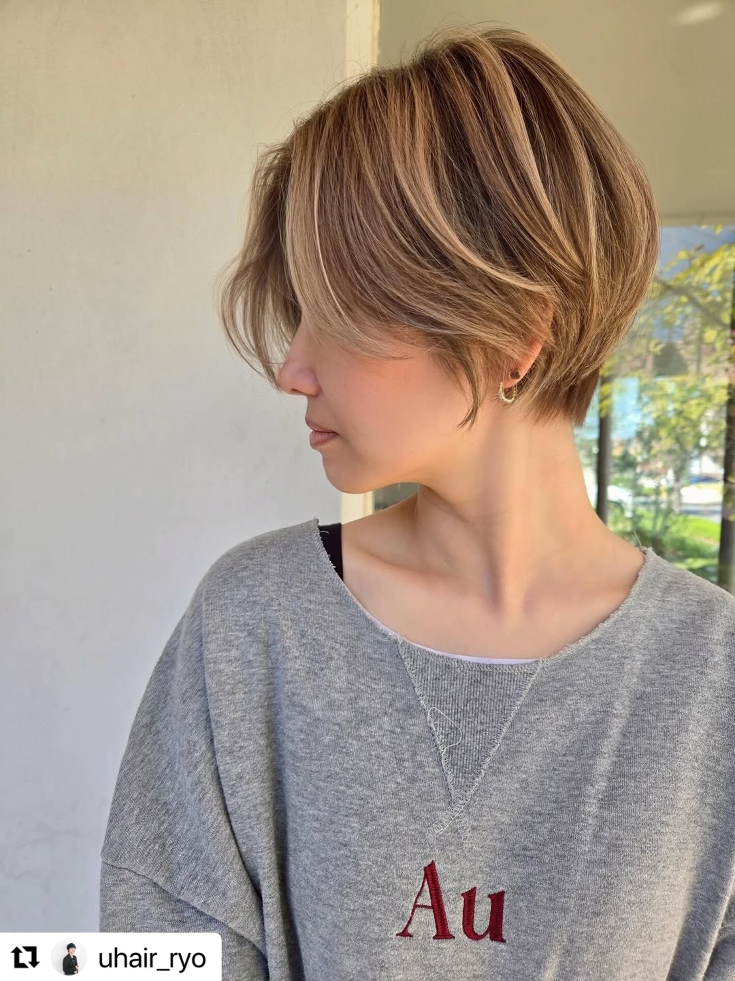 【U style collection🌟】
ブロンドハイライト✨💛

colorlist  本間良　@uhair_ryo 

📍UHair大高店 @uhairodaka 
名古屋市緑区南大高3-705
TEL：052-626-1011
https://beauty.hotpepper.jp/slnH000370602/

#似合わせカラー
#ハイライト
#カラーリスト
#緑区美容室
#名古屋美容室